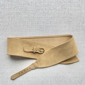 J. Crew Wide Suede Buckle Belt